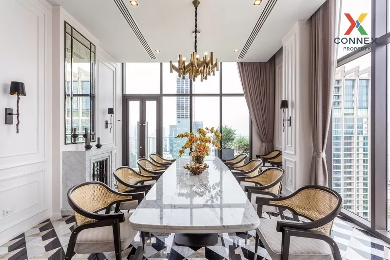 FOR SALE condo , Muniq Langsuan , Duplex , high floor , BTS-Ratch